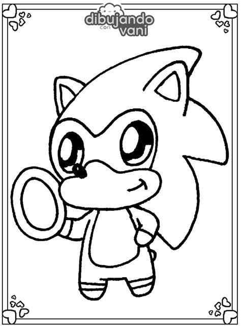 sonic dibujo facil|imagen de sonic para imprimir.